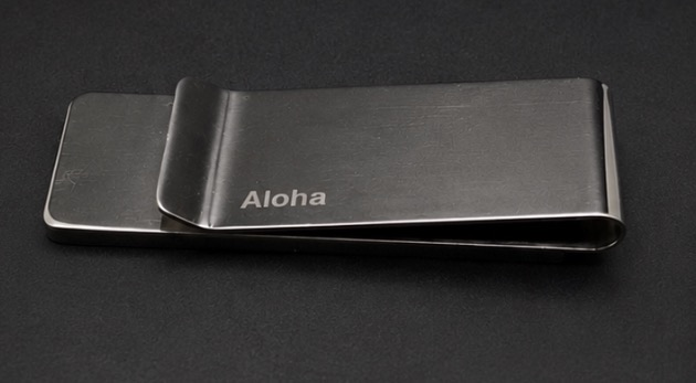 Koa Wood Money Clip