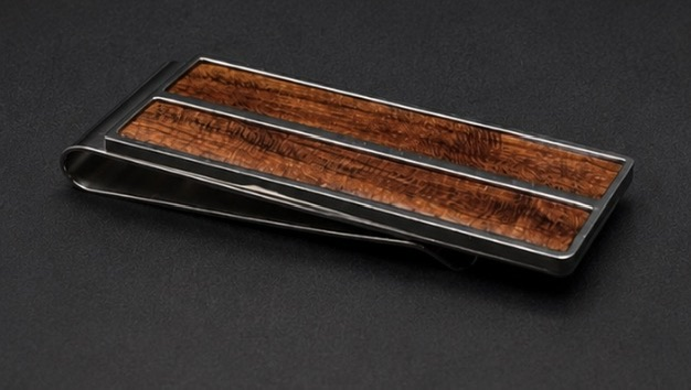 Koa Wood Money Clip